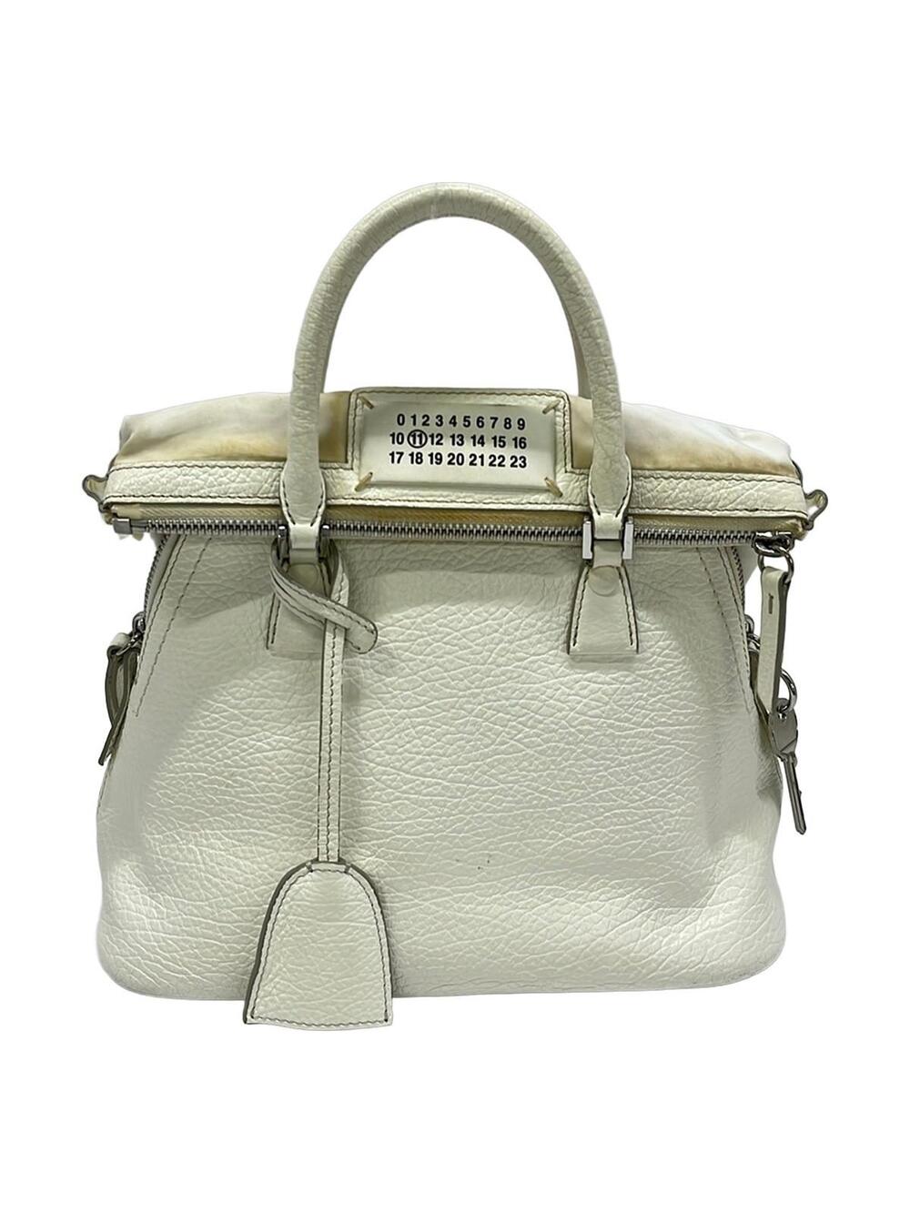 Maison Margiela 5Ac Mini White Leather #373081M72B